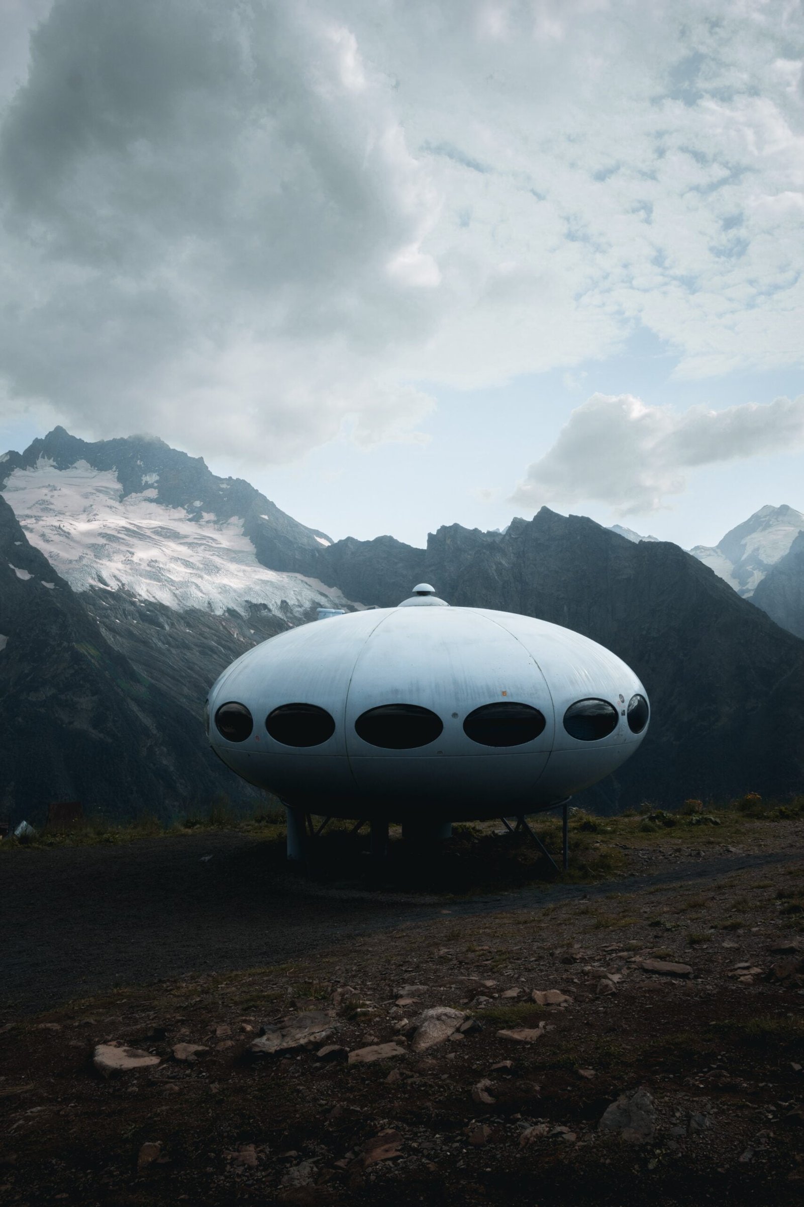 A ufo has landed