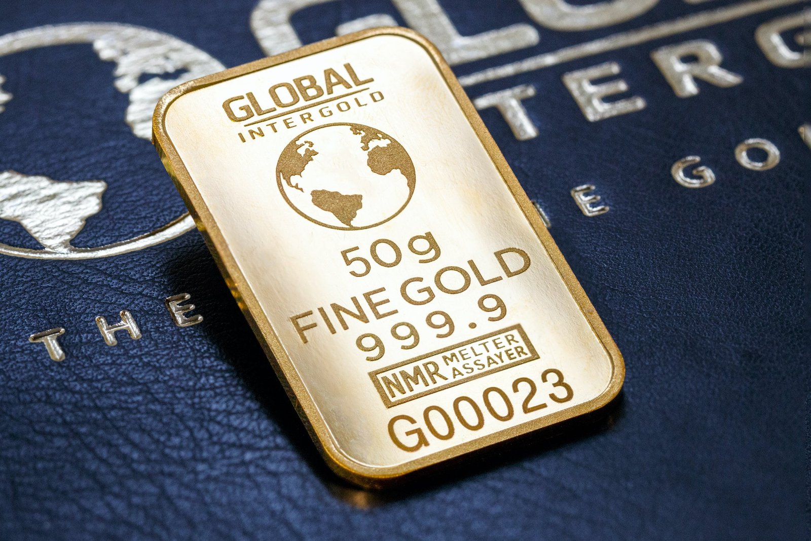 A 50g gold bar